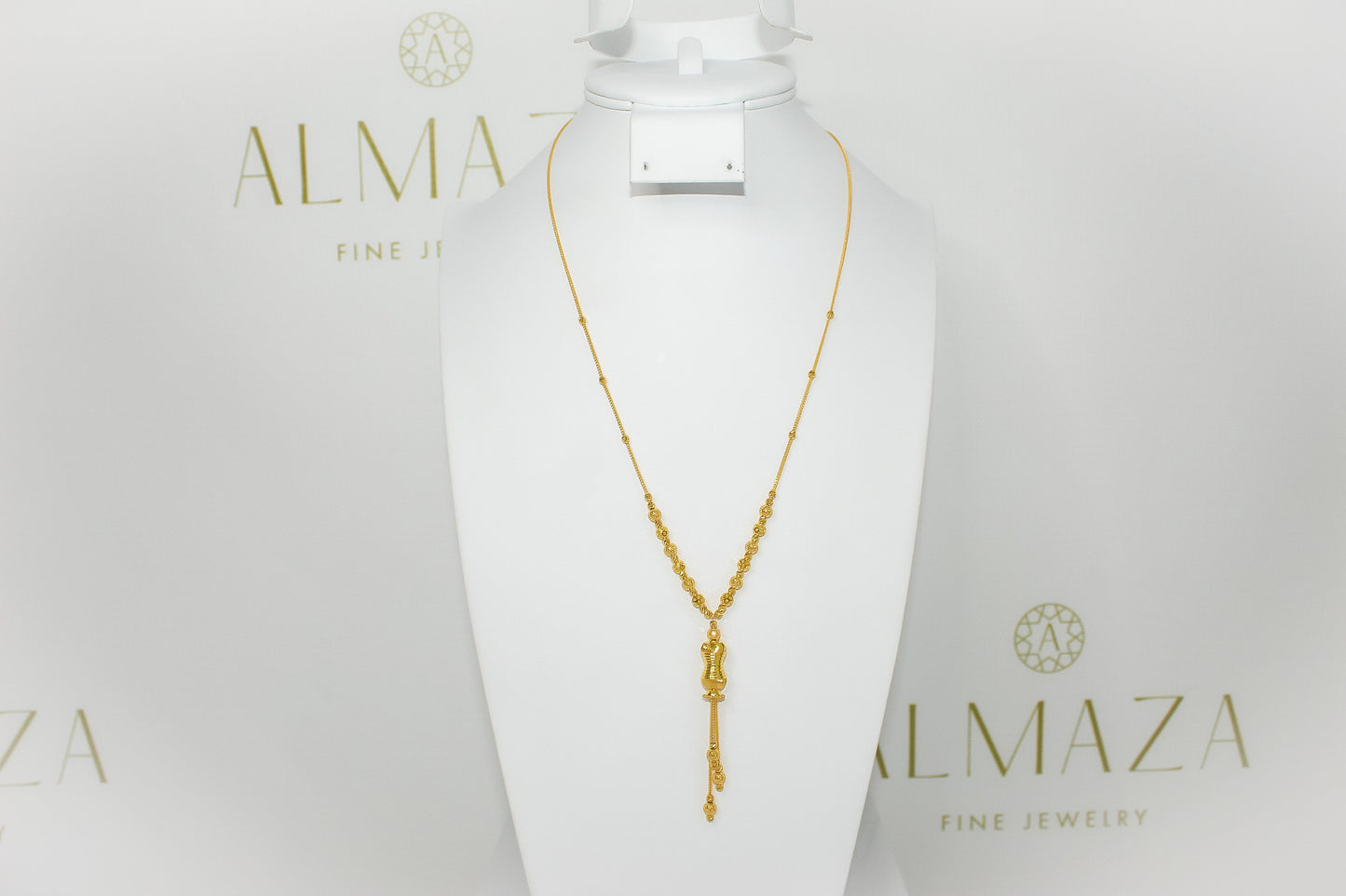 21K Gold Delicate Necklace