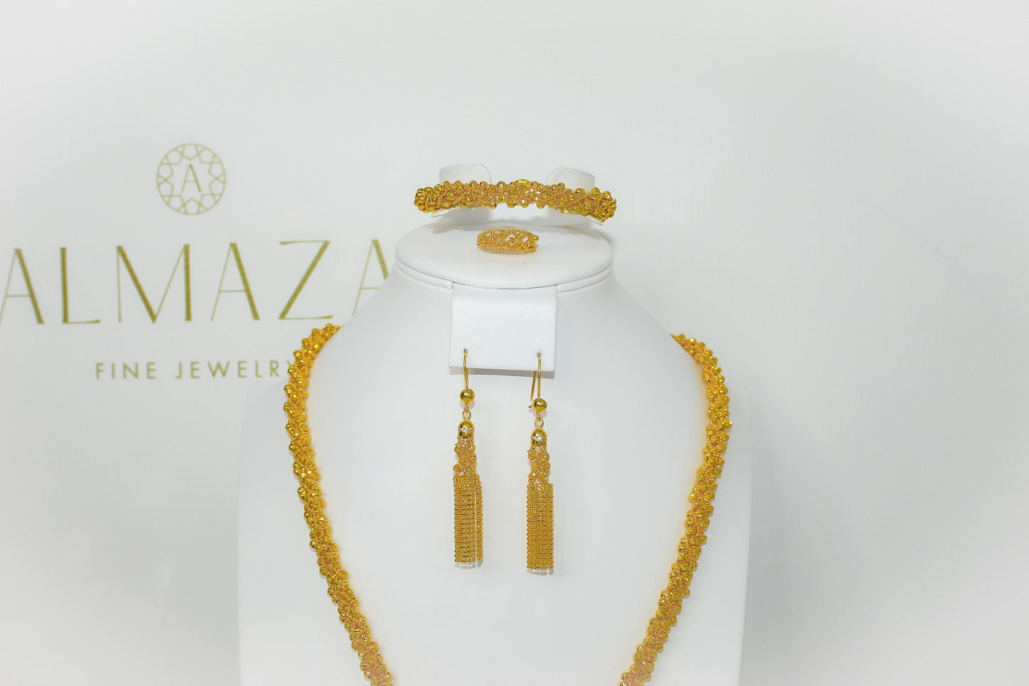 21K Gold Masbaha Set
