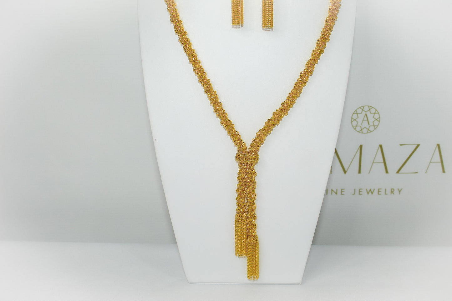 21K Gold Masbaha Set