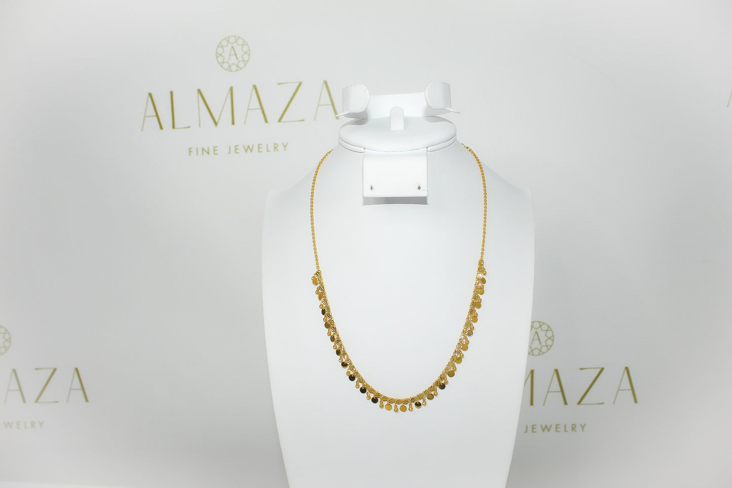 21K Gold Simple Necklace