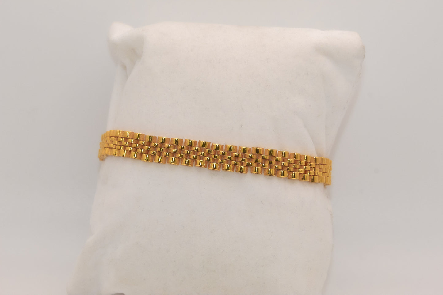 21K Gold Link Bracelet