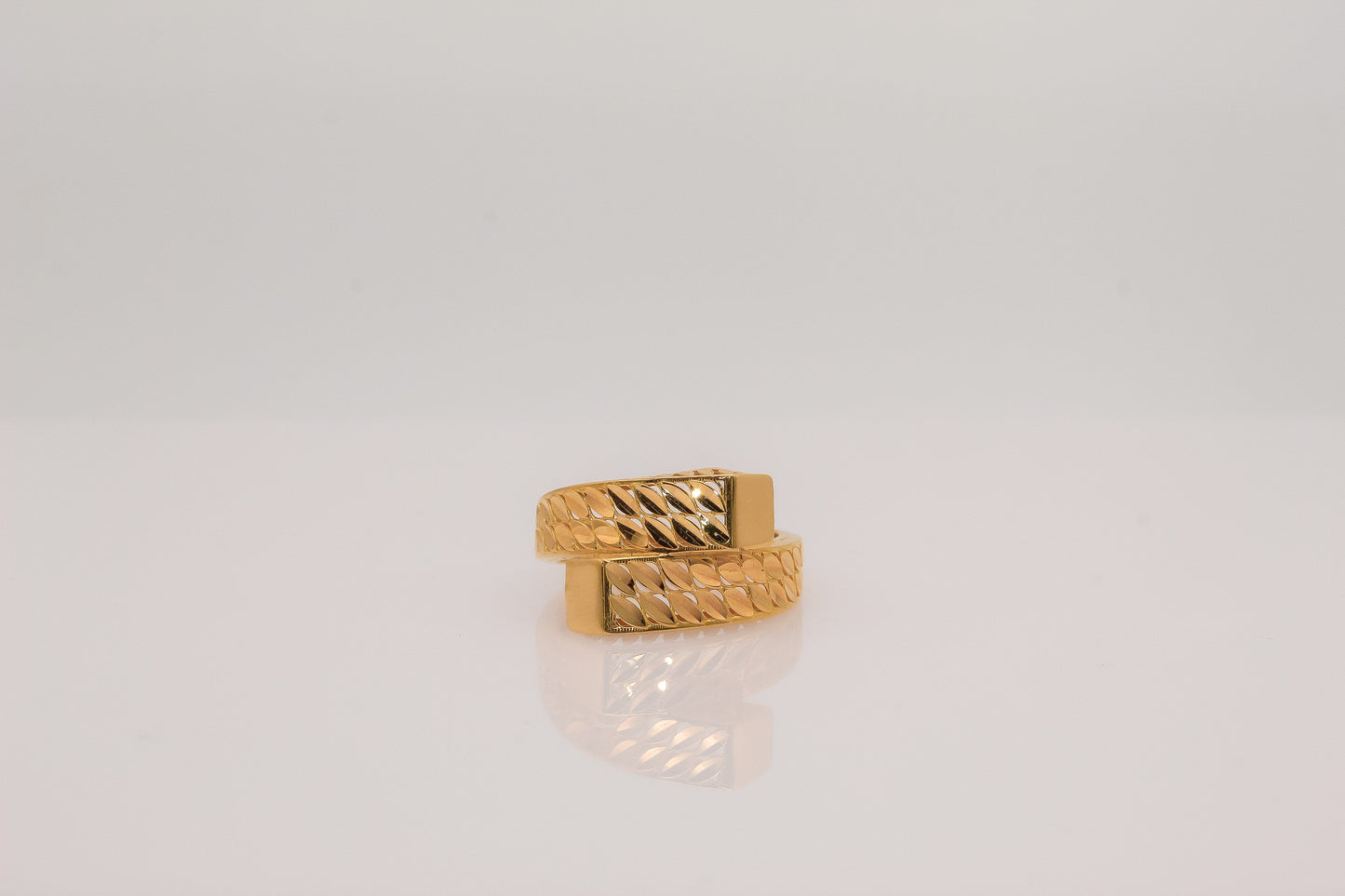 21K Gold Twist Ring