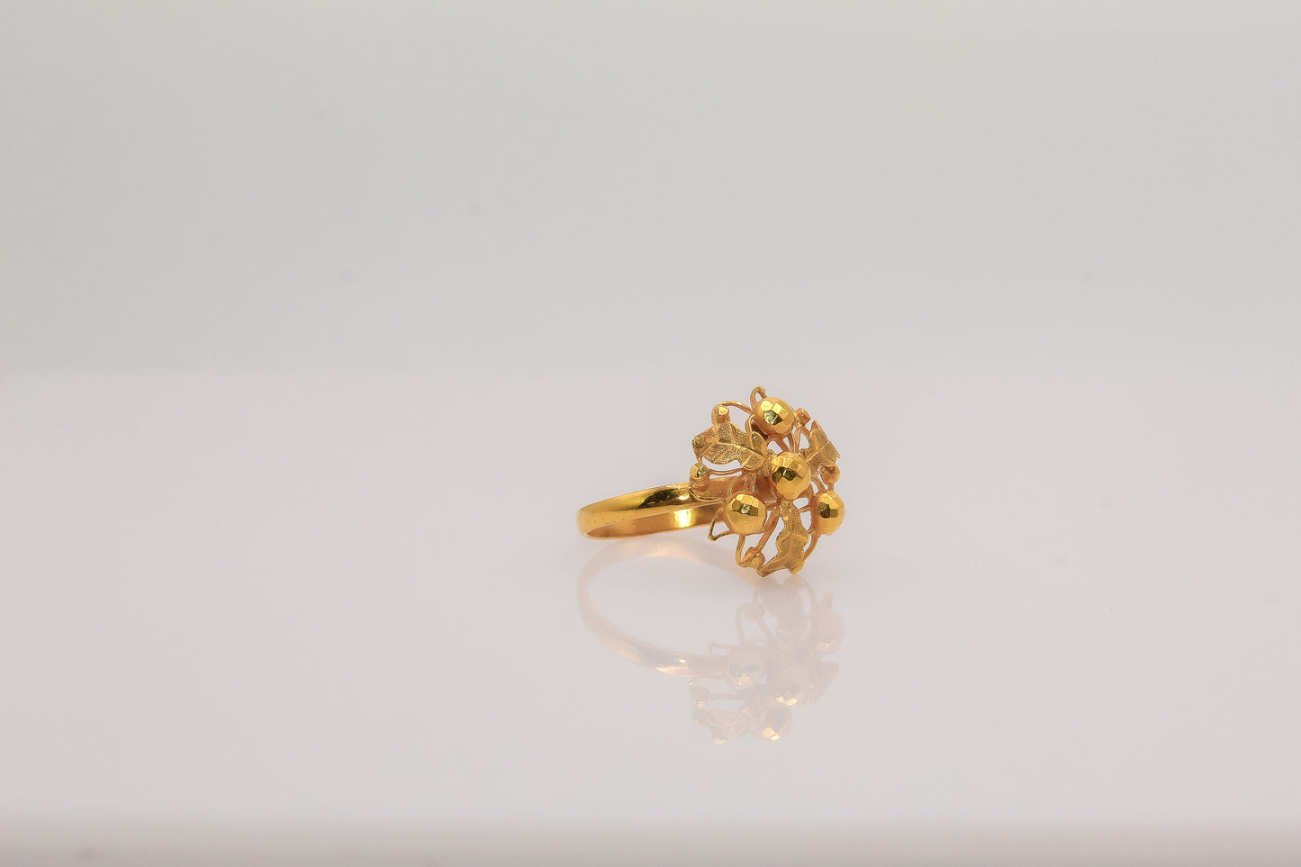 21K Flower Ring
