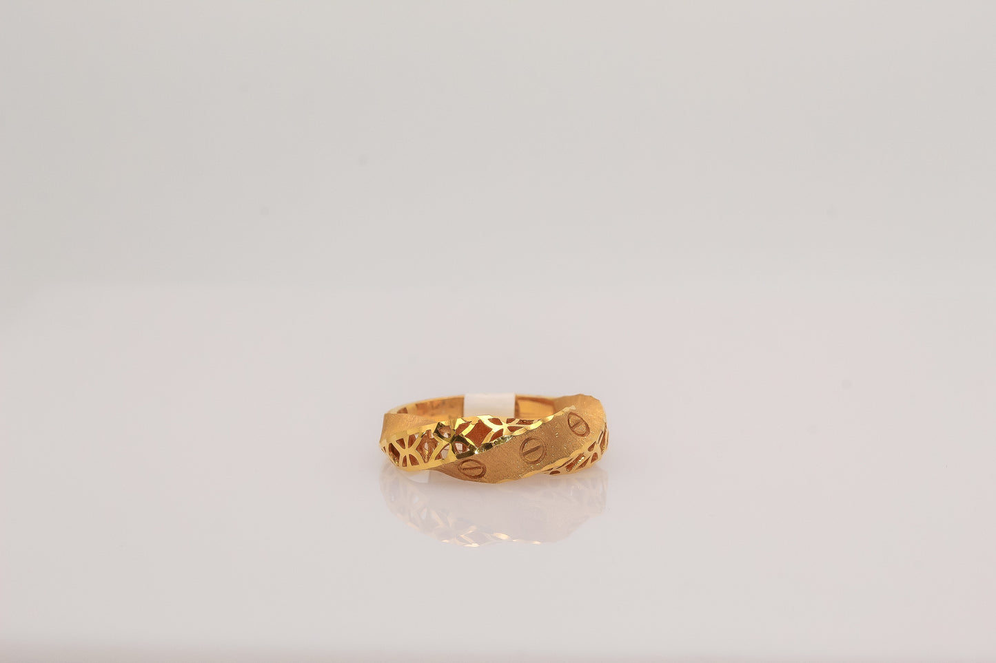 21K Gold Band Ring