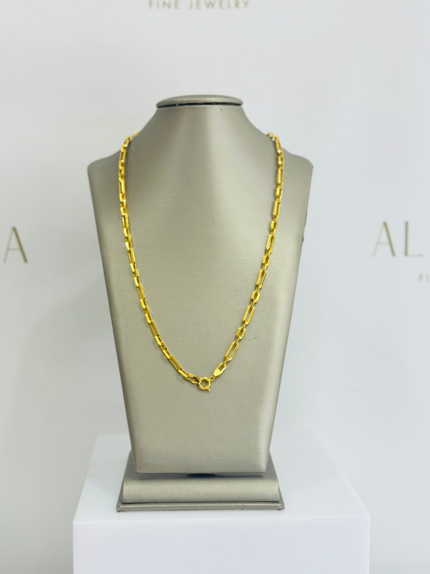 21K Gold Link Chain