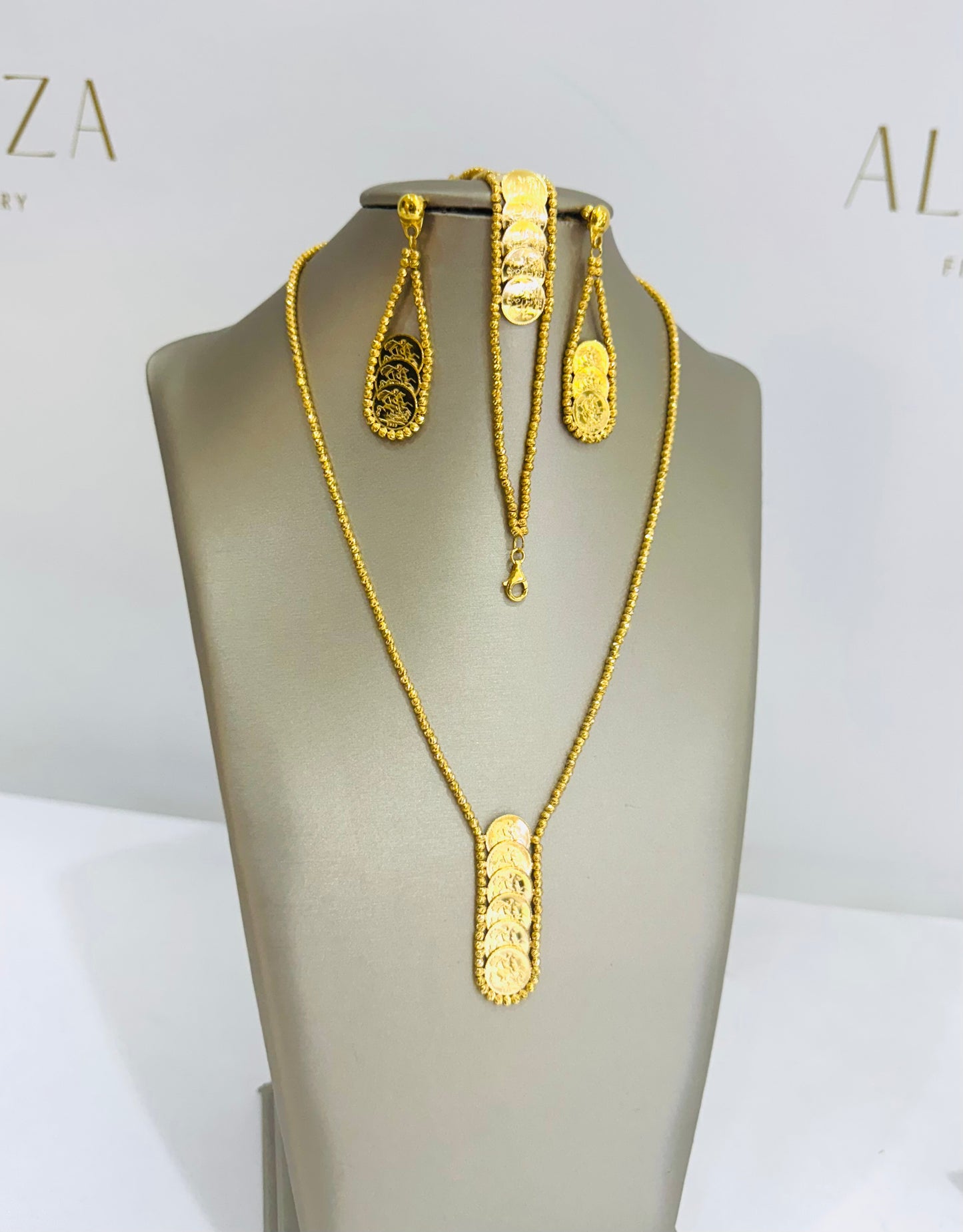 21K Gold Himo Coin Set
