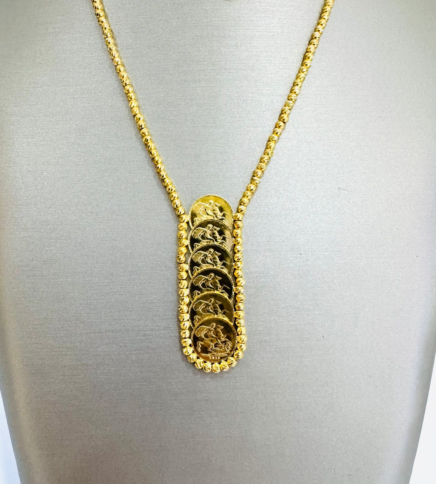 21K Gold Himo Coin Set