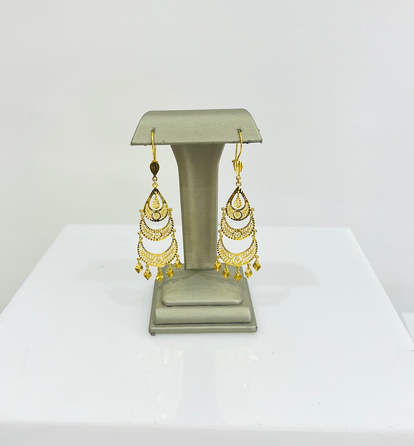 21K Gold Dangling Earring