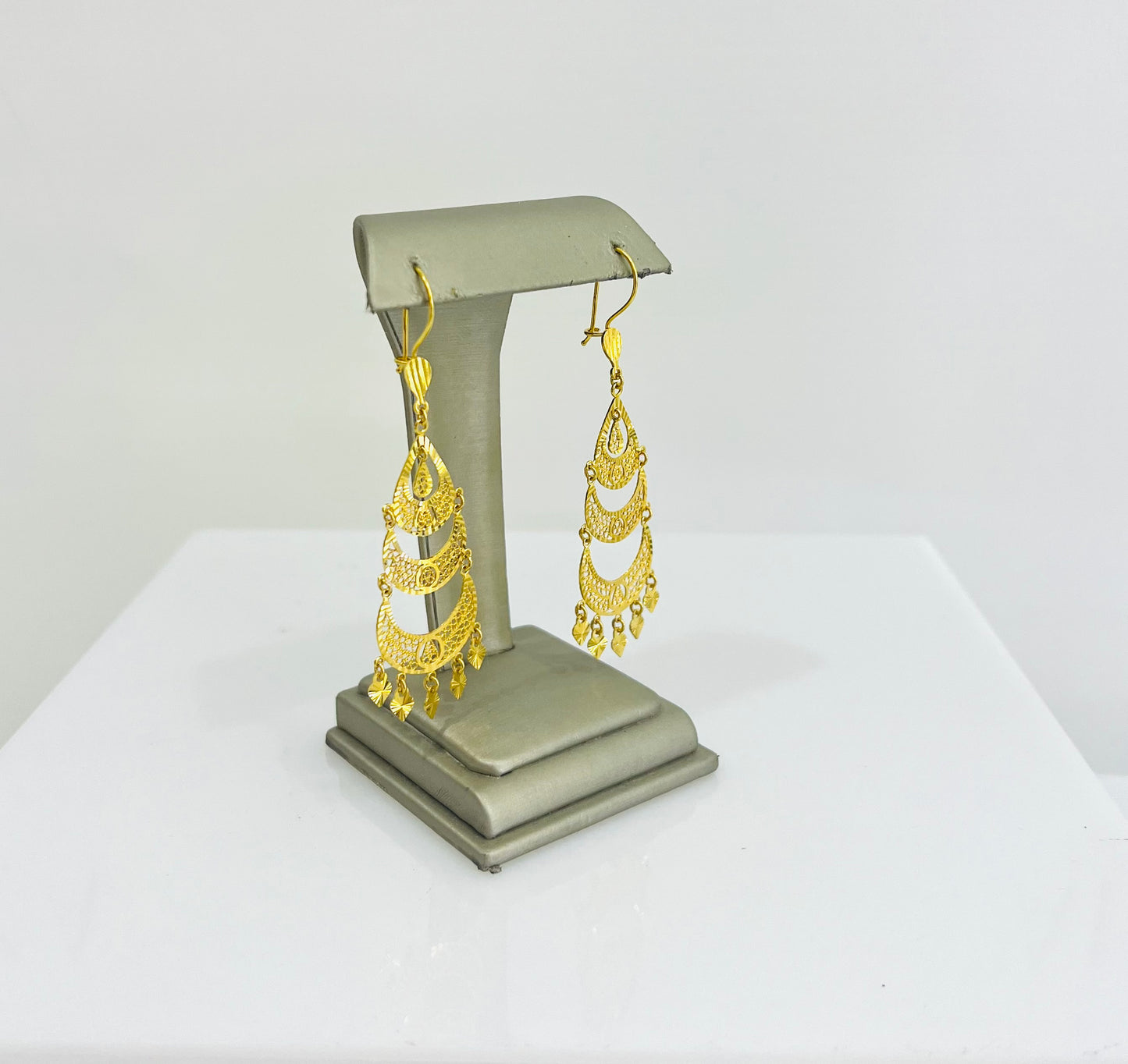 21K Gold Dangling Earring