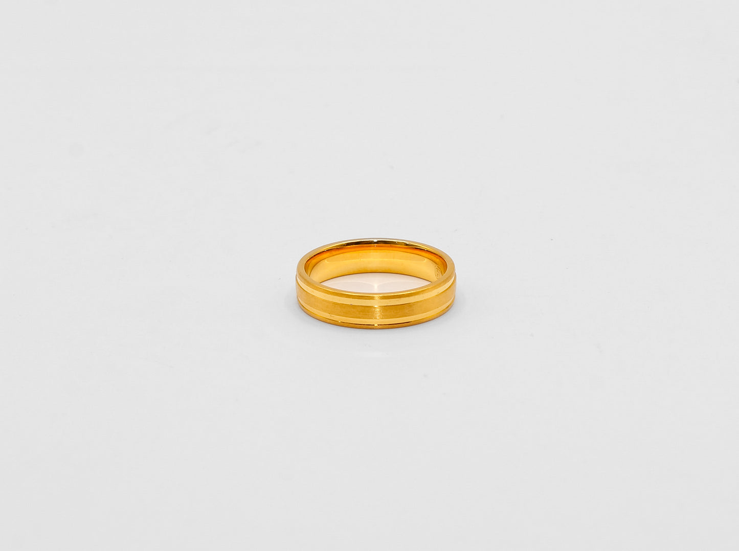 21K Solid Band