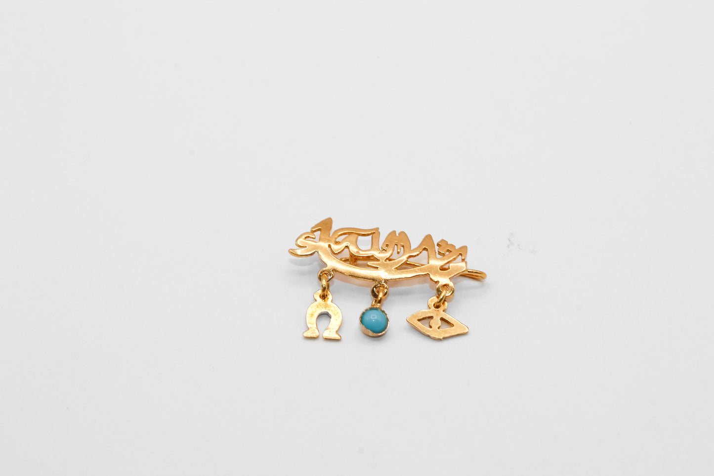 18K Gold Kids Pin