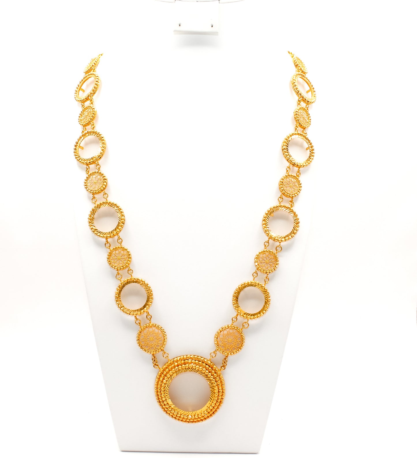 21K Gold 11 Coin Himo Kladah Necklace