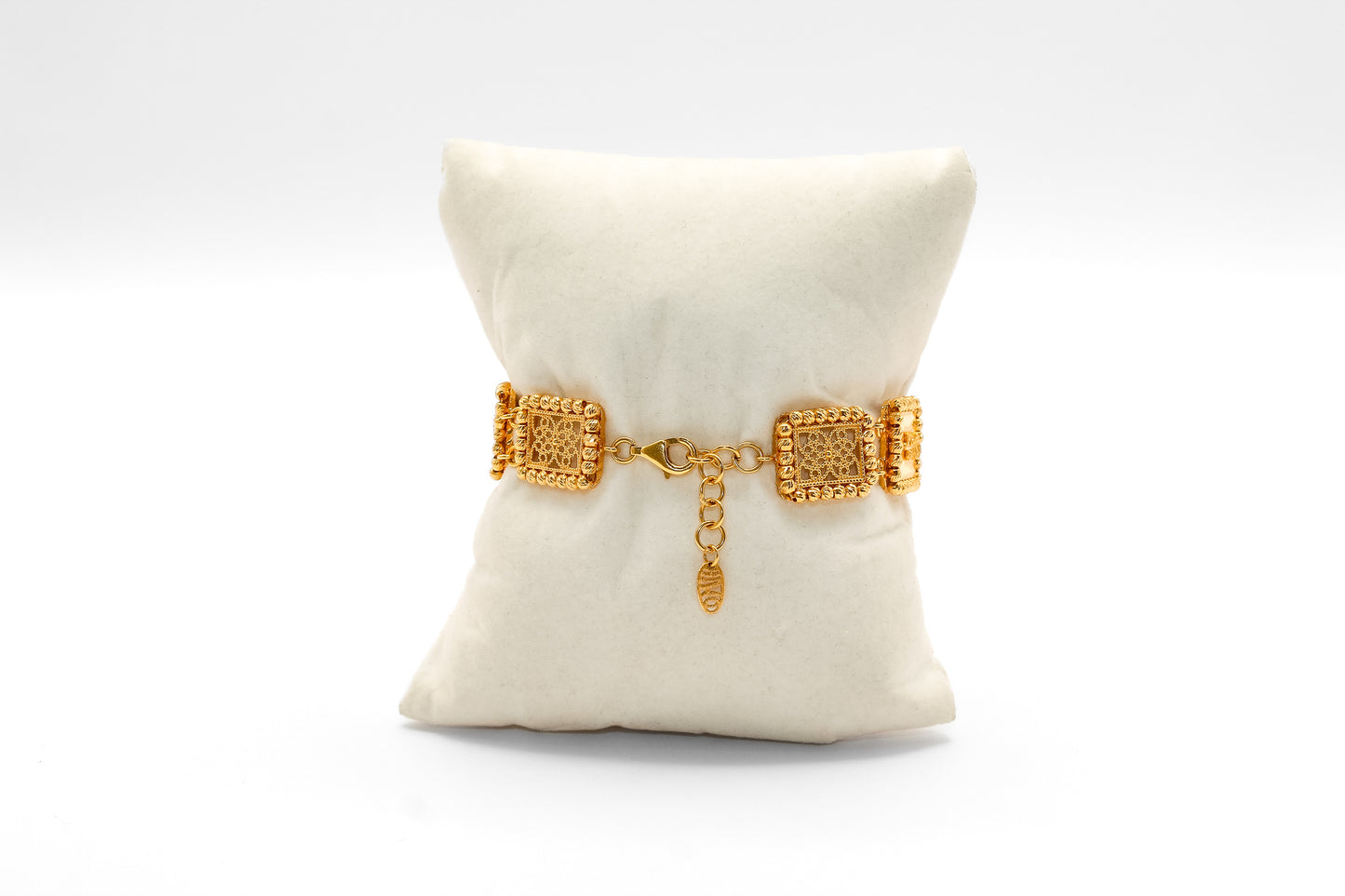 21K Gold Himo Rose Bracelet