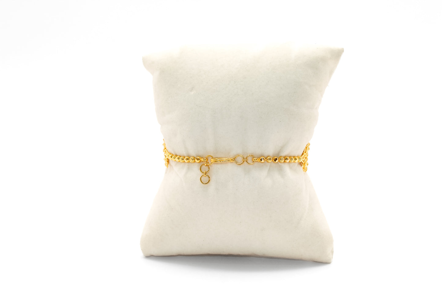 21K Gold Flower Bracelet