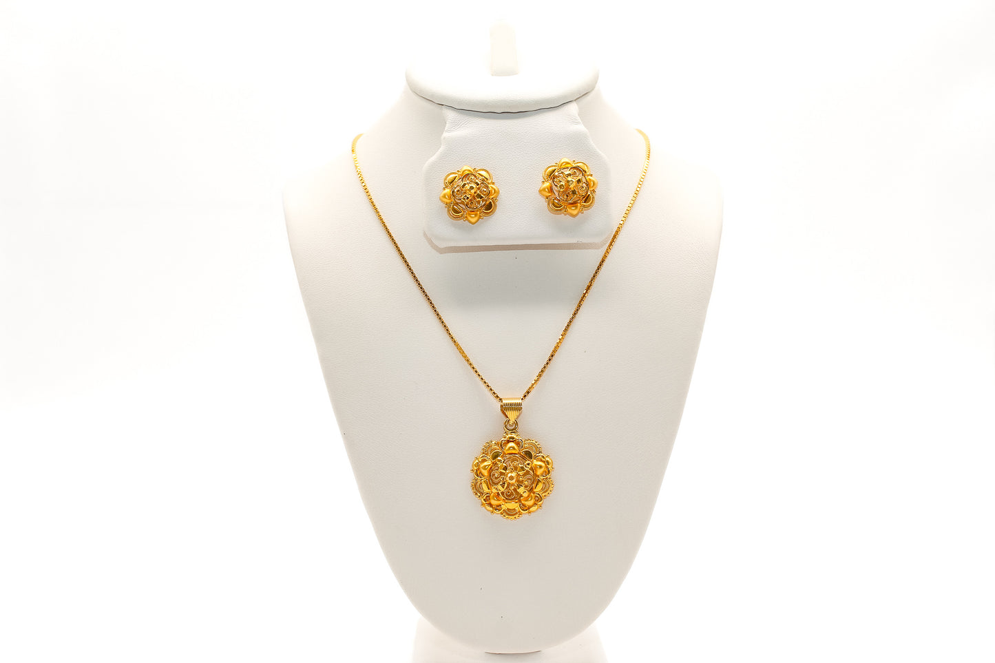 21K Gold Rose Set