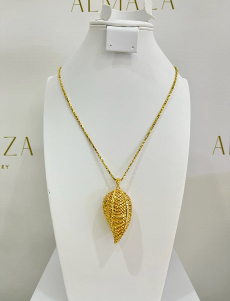 21K Gold Loza Necklace – Almaza J