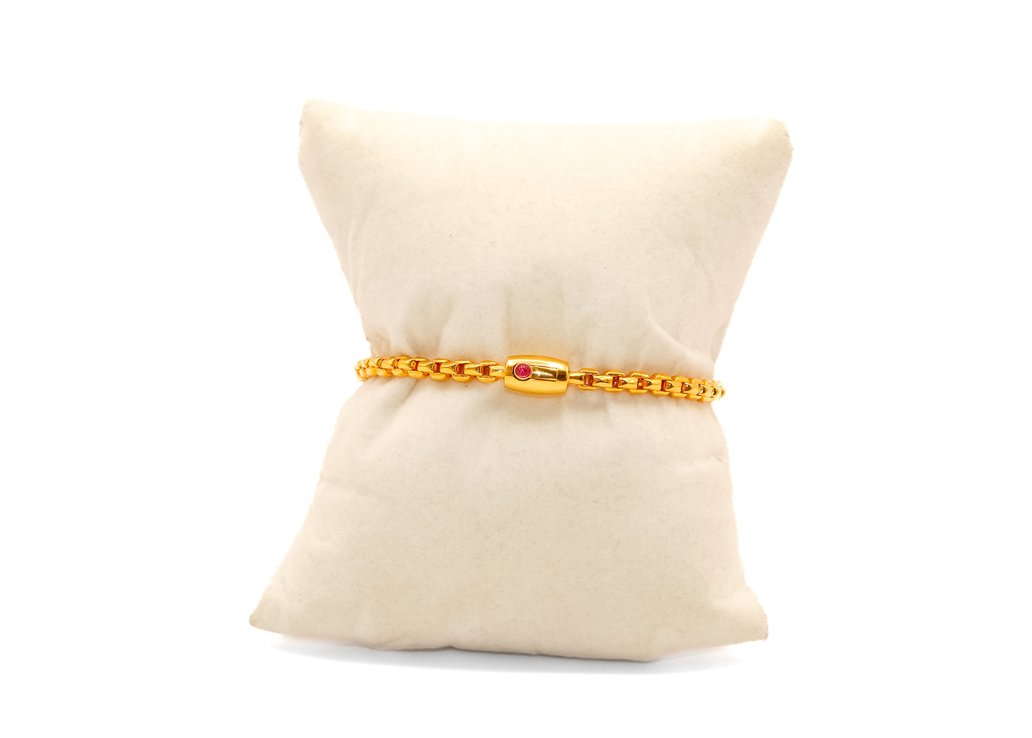 21K Gold Link Bracelet