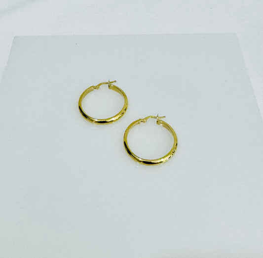 14k Gold Hoop Earrings