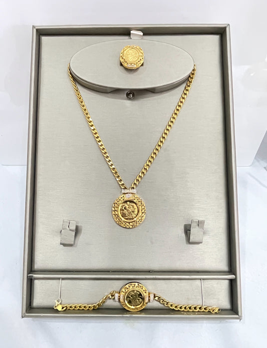 21k Gold Coin Set