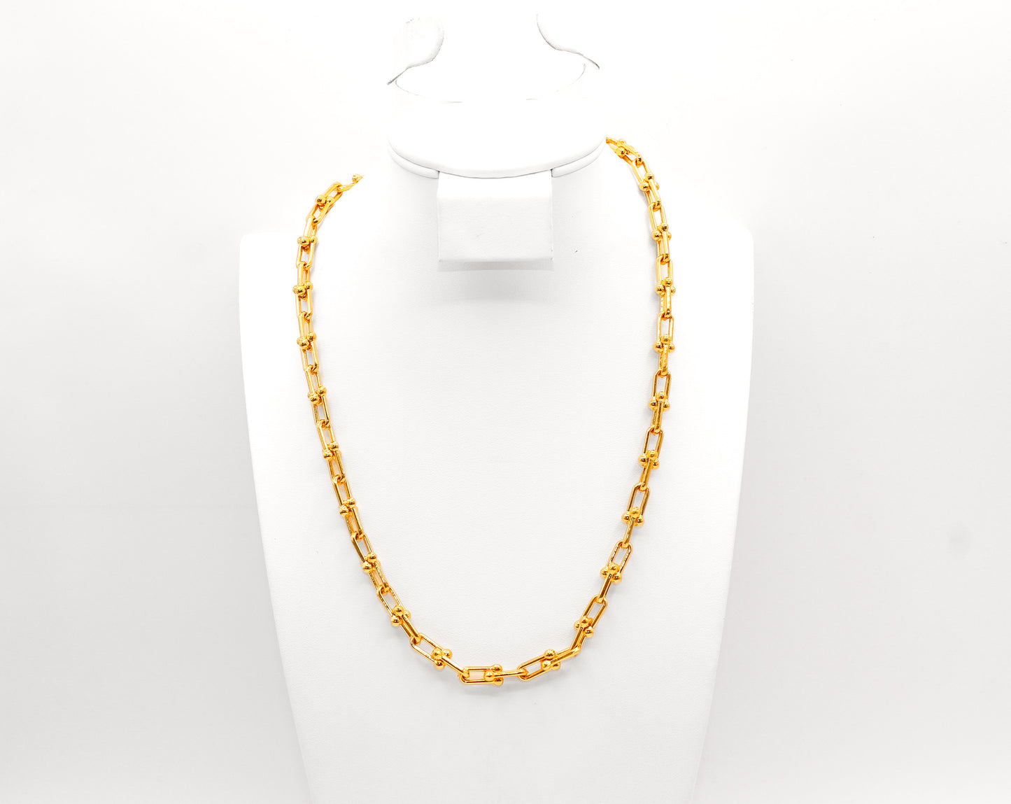 21K Link Necklace