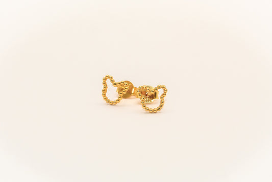 21K Gold Kiddie Kids Earrings