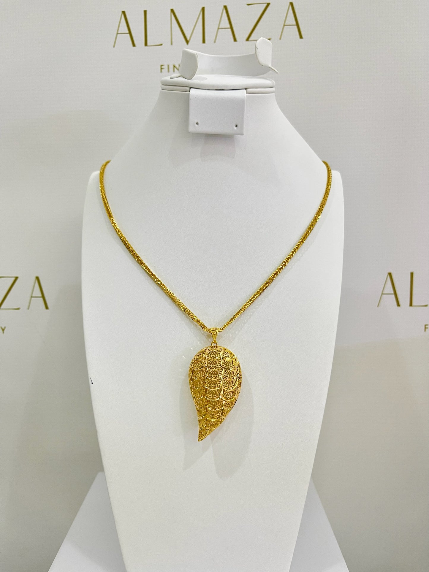 21k Gold Loza Necklace