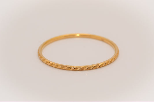 21k Gold Kids Bangle