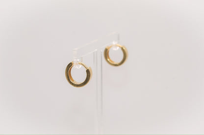 14K Gold Mini Huggies Earrings