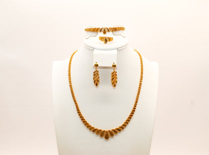 21K Gold Engagement Set