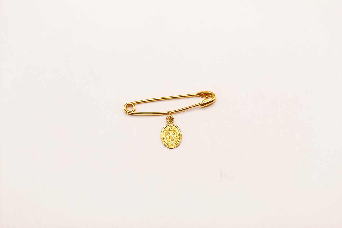 21K Gold Mother Mary Kids Pin