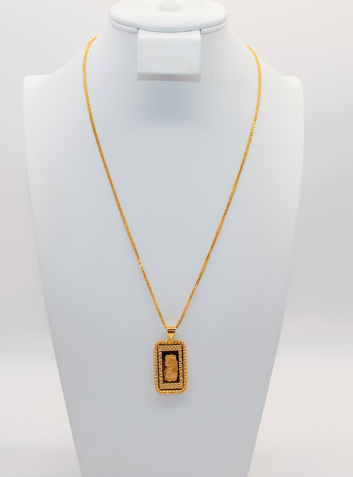 21K Gold Lady Fatuna Necklace, view 2