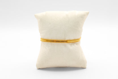 21K Gold Chain Bracelet