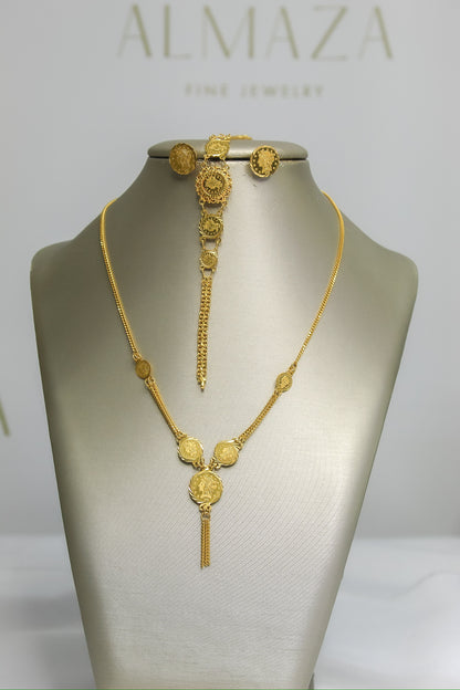 21k Gold Liberty Set