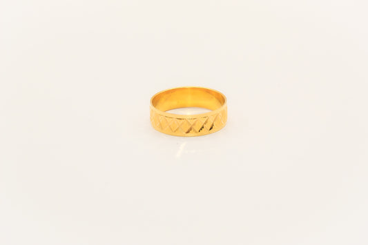 21K Gold Band