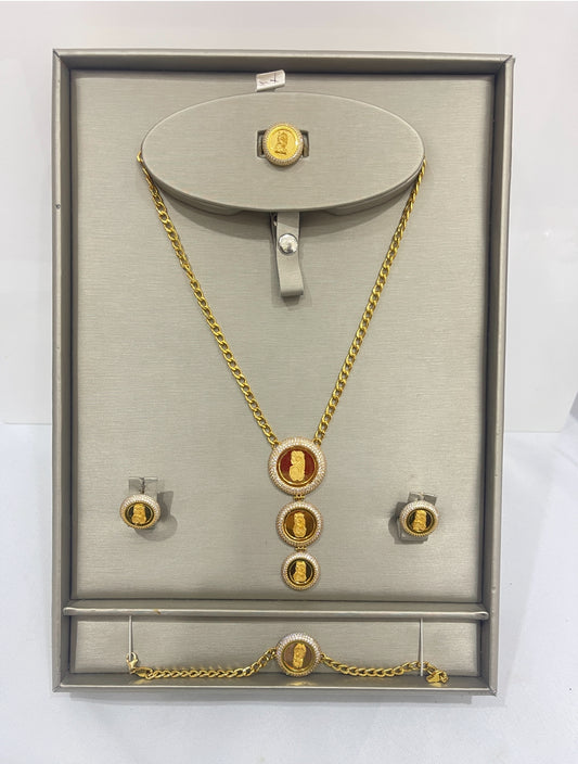 21k Gold Lady Fatuna Set