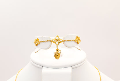 21K Gold Olive Collection Set
