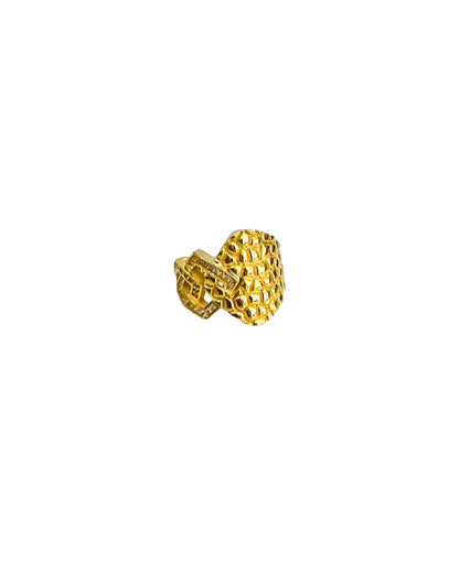 21k Gold Nugget Ring