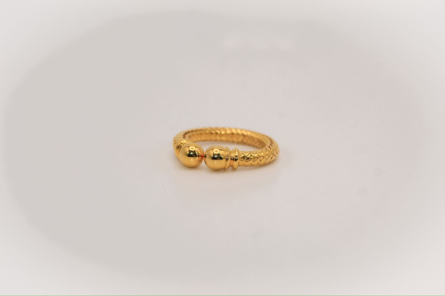 21k Gold Himo Ring