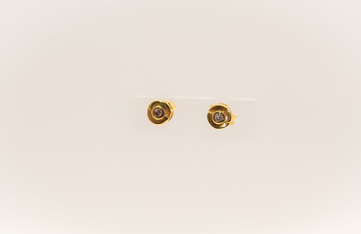 21K Gold Mini Stud Kids Earring