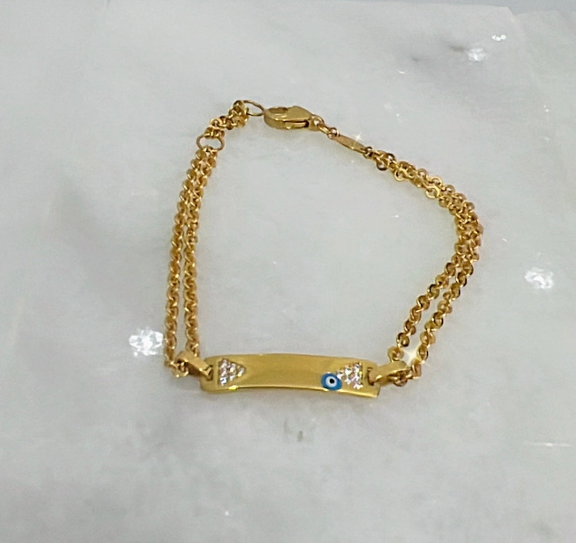 21k Gold Kids Bracelet