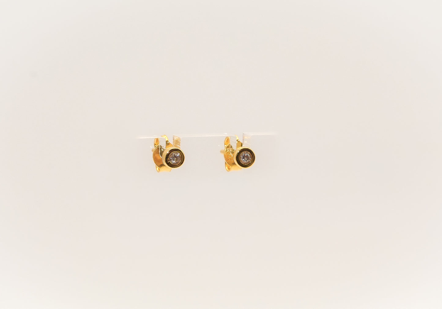 21K Gold Mini Stud Kids Earring