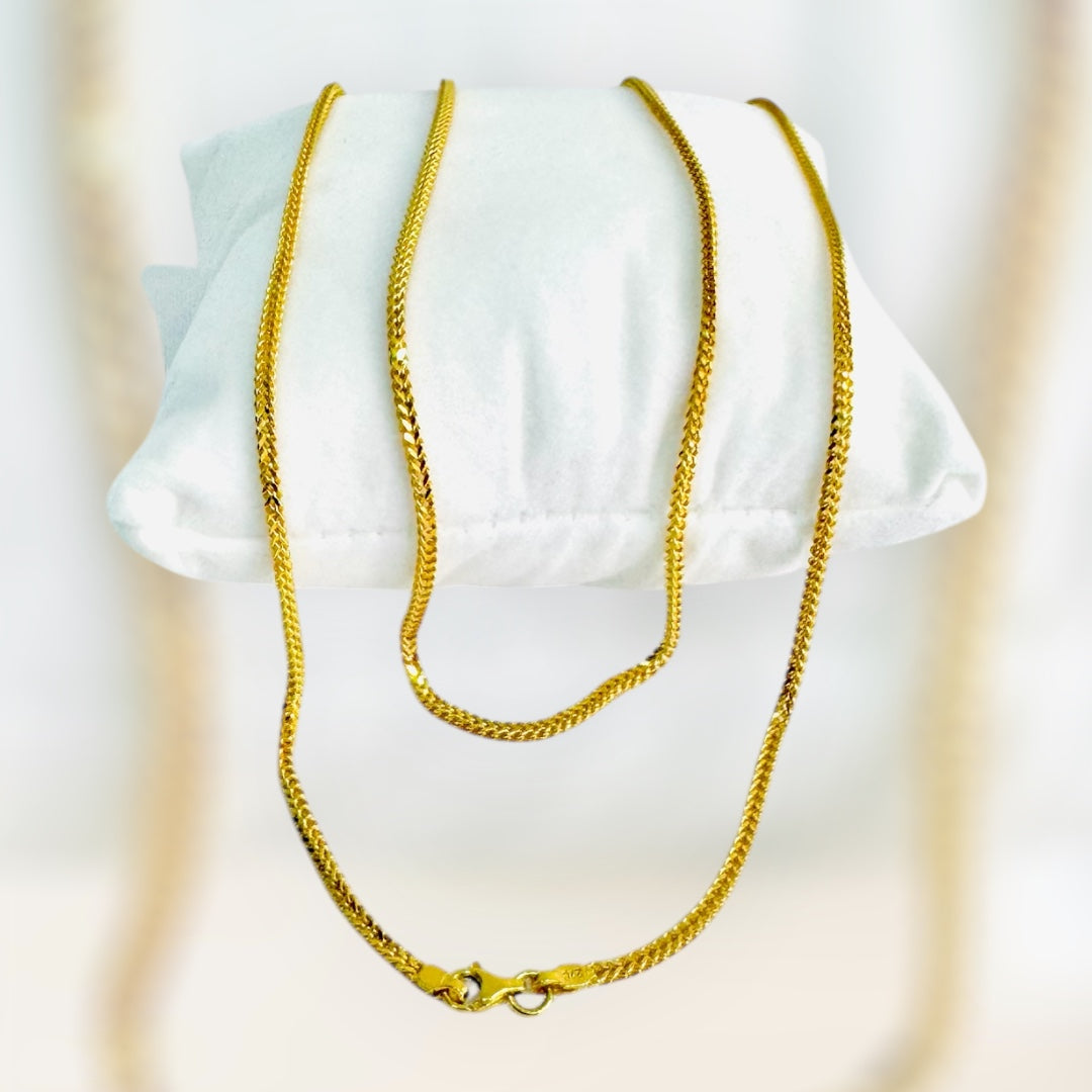 21k Gold Chain Necklace