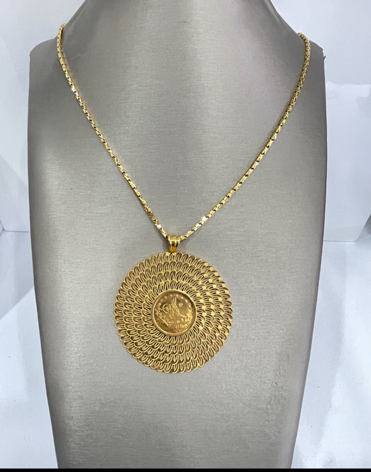 21k Gold Pendent