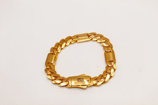 21K Gold Monaco Bracelet
