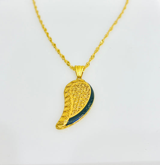 21k Gold Loza Necklace