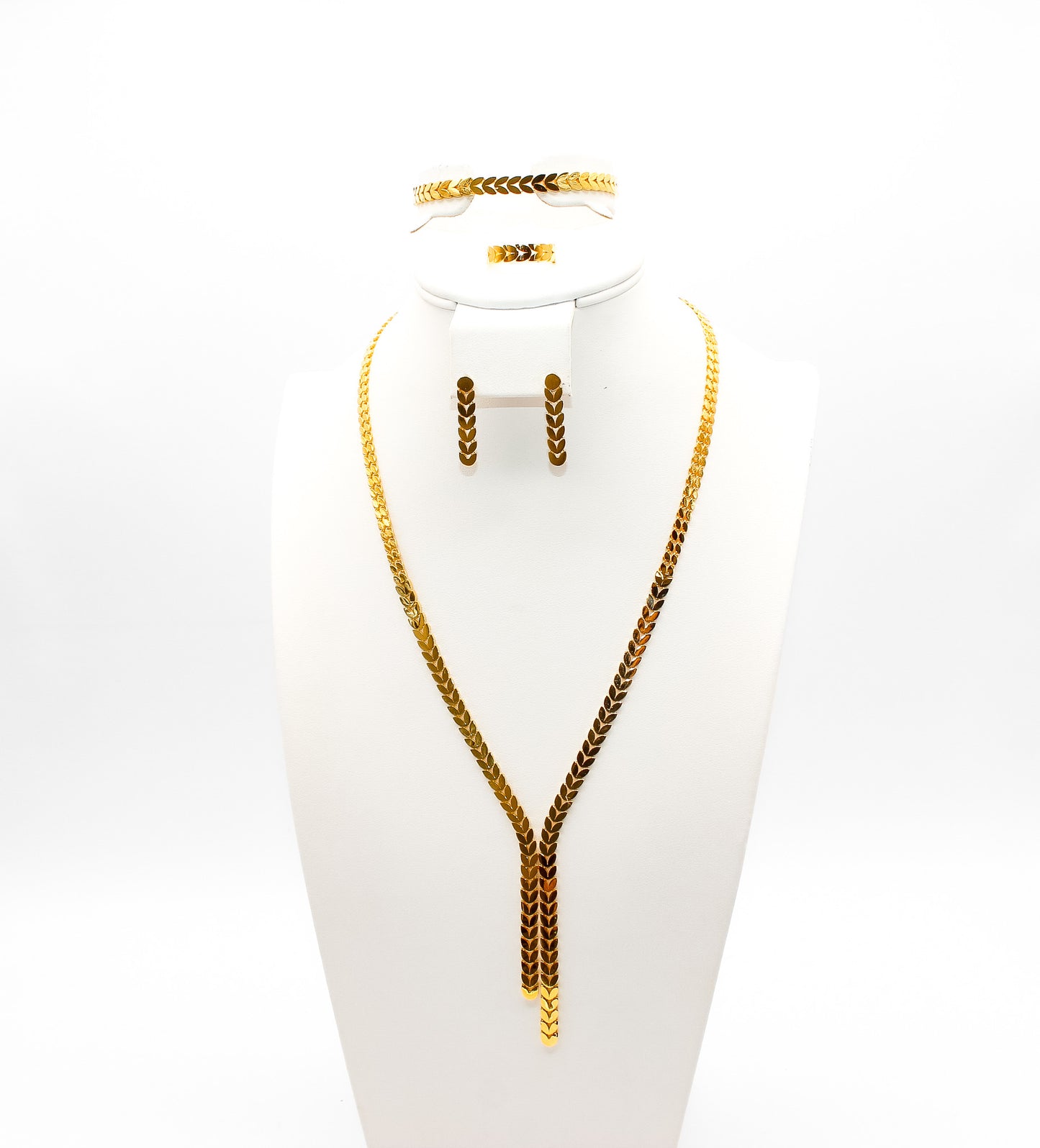 21K Gold Bridal Set