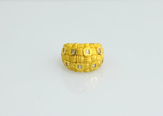 21k Gold Dome Ring