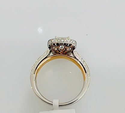 14k White Gold 1.08 carat Diamond Ring