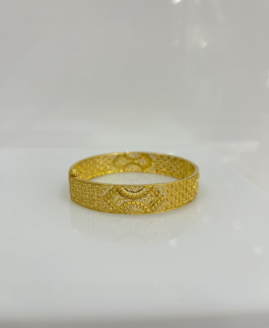 21k Gold Indian Style Bangle