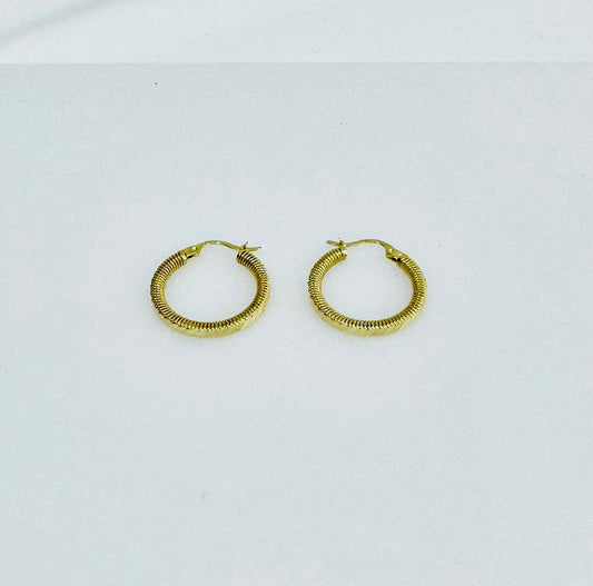 14k Gold Hoop Earrings